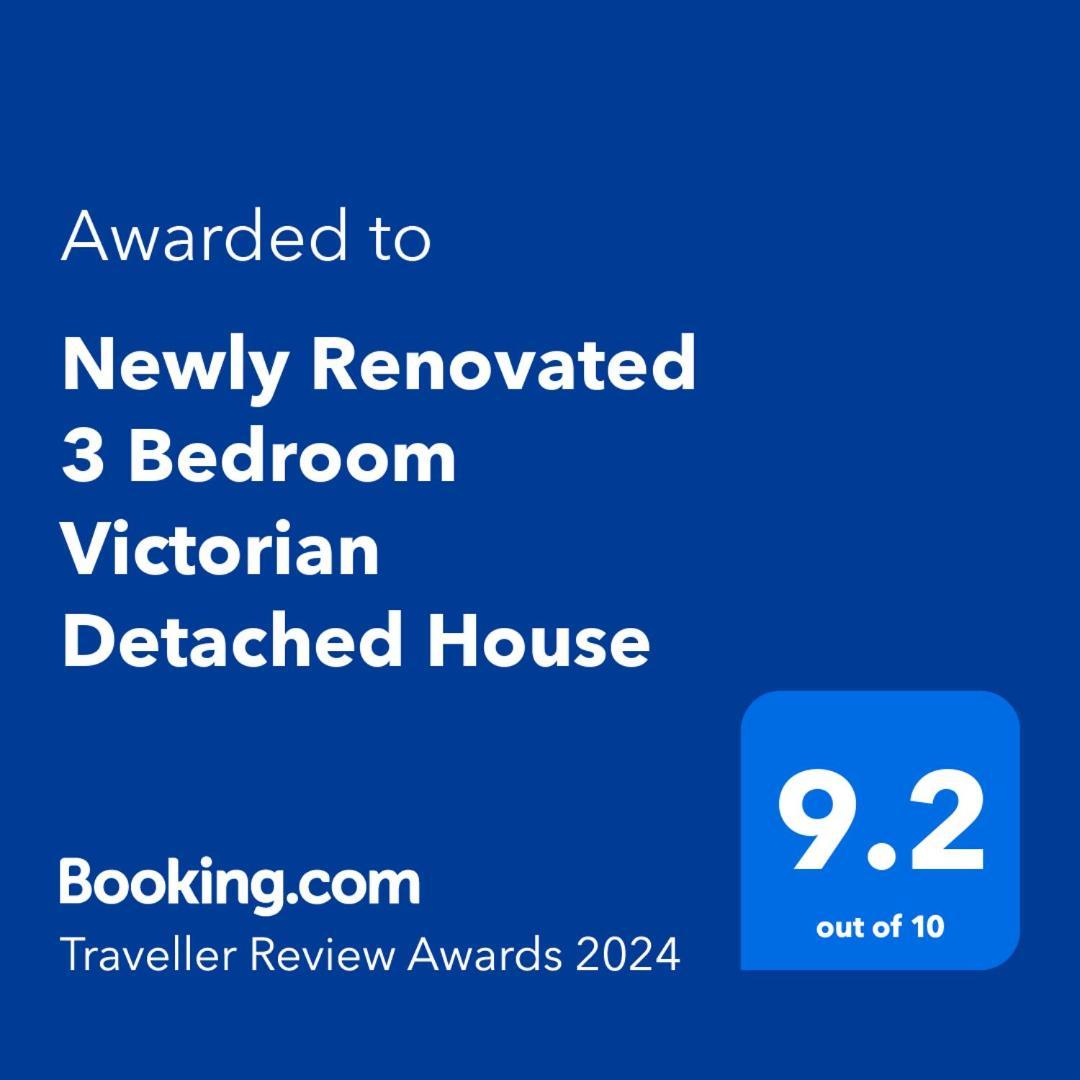 Newly Renovated 3 Bedroom Victorian Detached House Bournemouth Eksteriør bilde